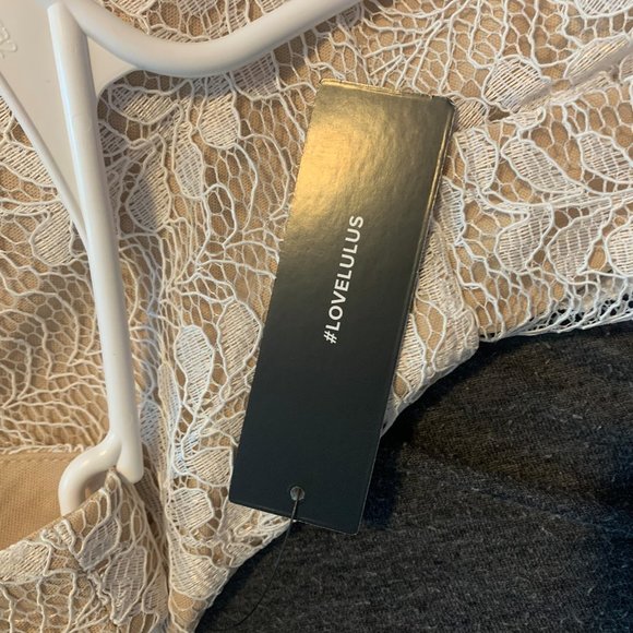 Lulu's All of My Heart White Lace Skater Dress - Picture 3 of 7